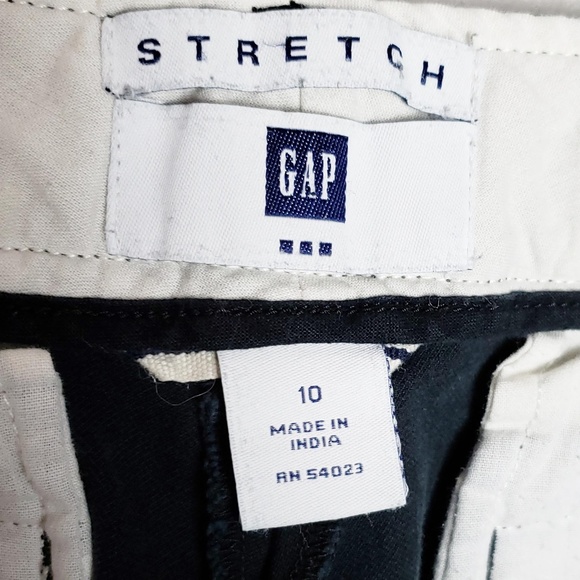 3/$20 GAP Stretch Cotton Cuffed Wide Leg Capris - Picture 3 of 5